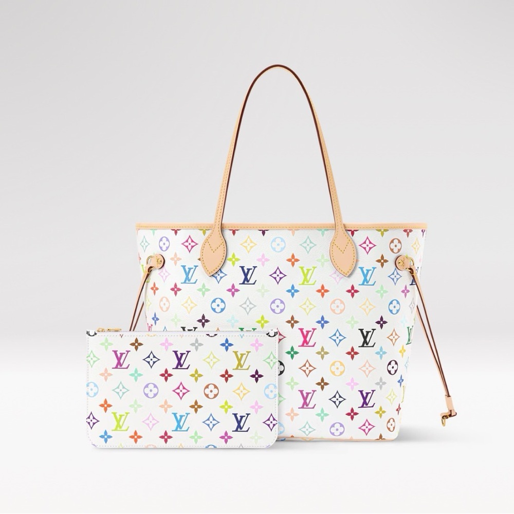 Louis Vuitton x Takashi Murakami Neverfull MM - Picture 5 of 6